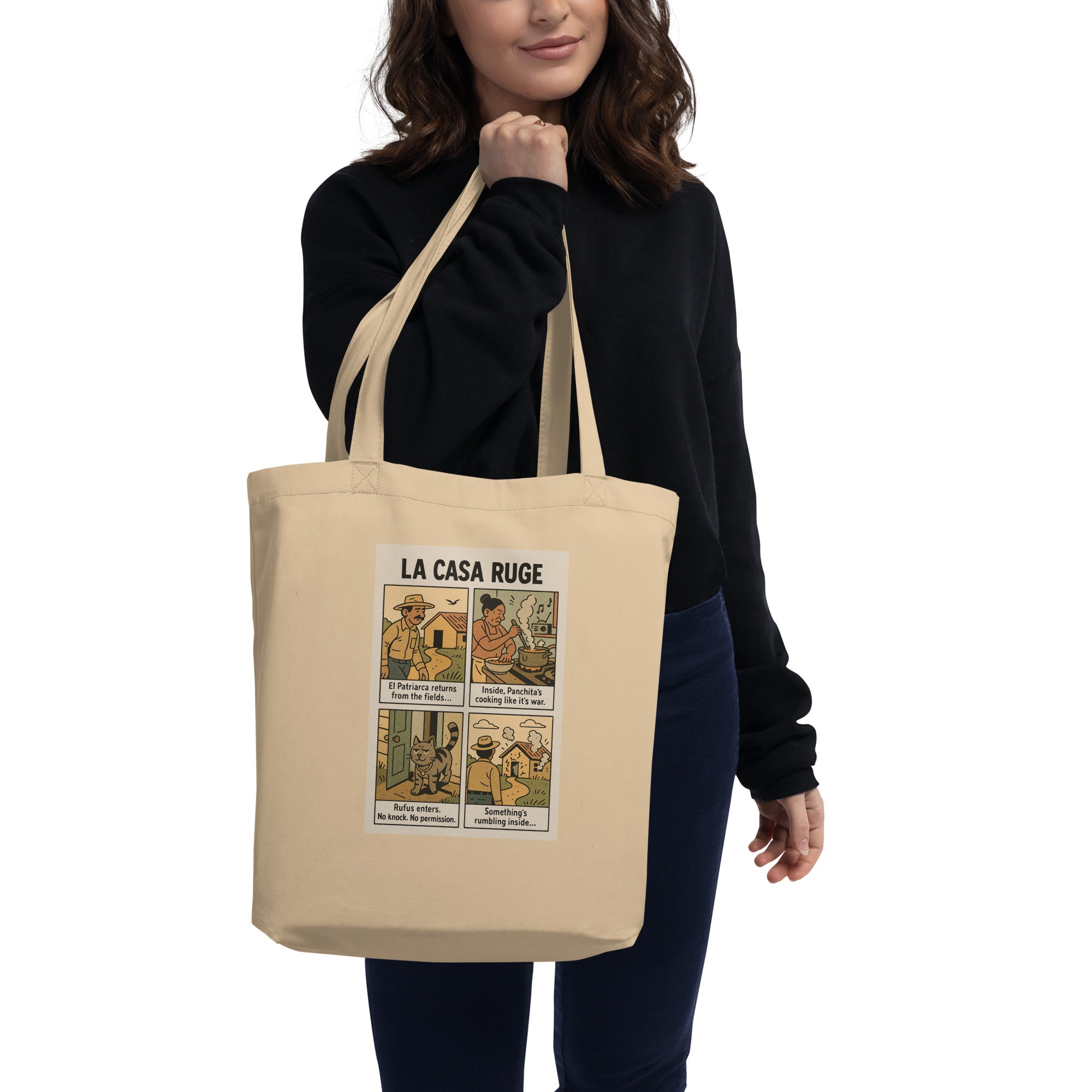 Eco Tote Bag LA CASA RUGE