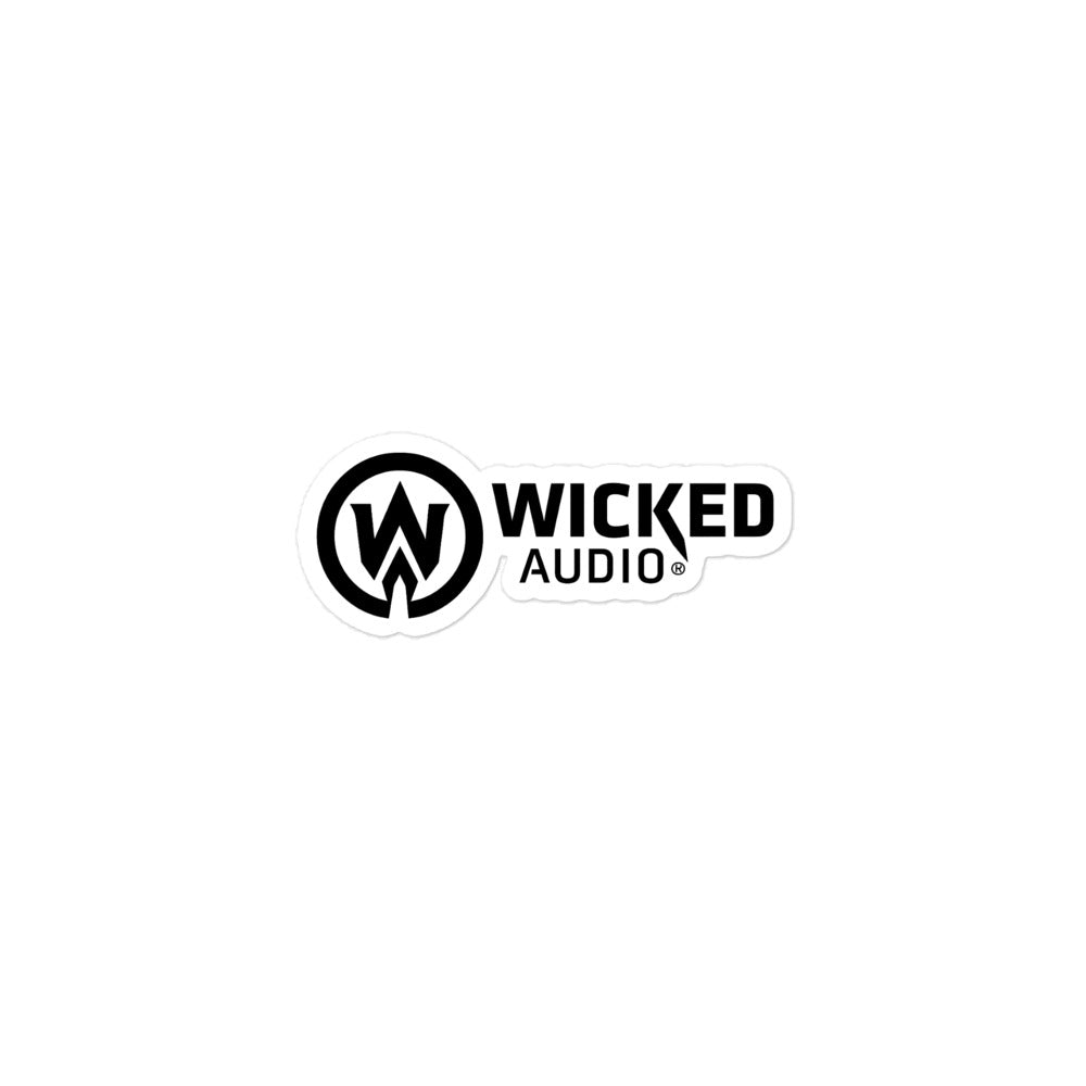 Bubble-free stickers WICKED AUDIO