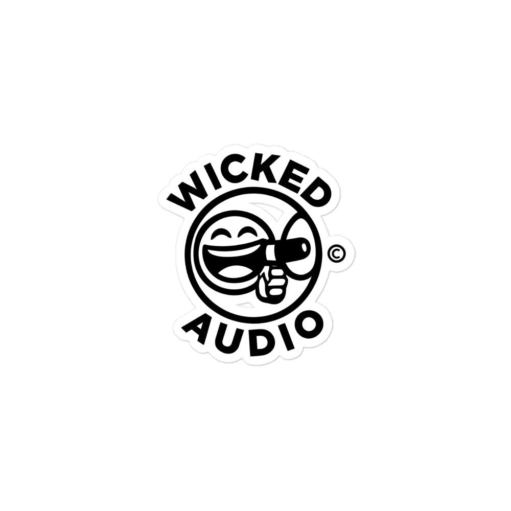 Bubble-free stickers W AUDIO