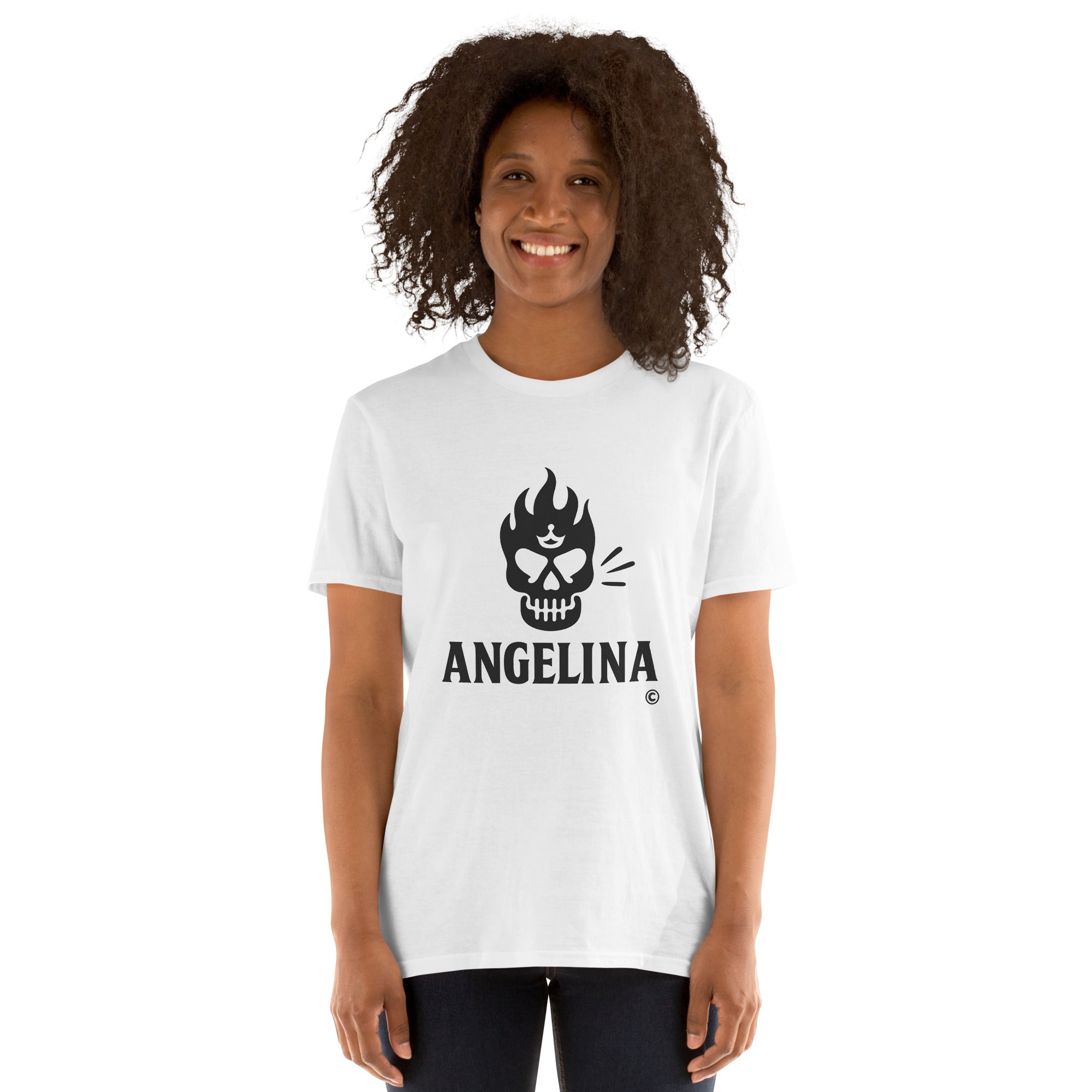 Short-Sleeve Unisex T-Shirt ANGELINA